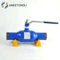 High quality gas heat water used fully welded floating globe ball valve